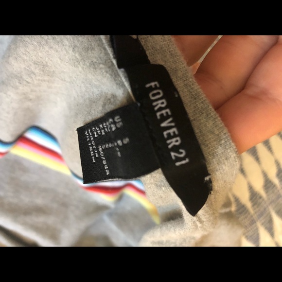 F21 Rainbow tee - Picture 3 of 3